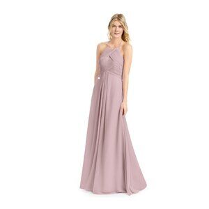 Azazie Ginger Bridesmaids Dress in Pink P1545